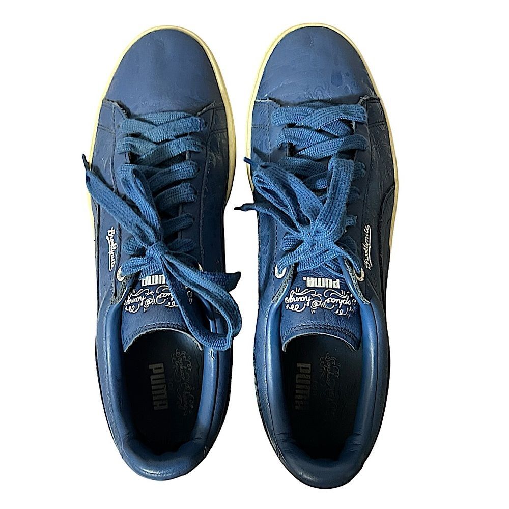Puma Classic X Sophia Chang Brooklyn Brooklynite Blue Streetwear Sneakers 10 - Picture 5 of 16